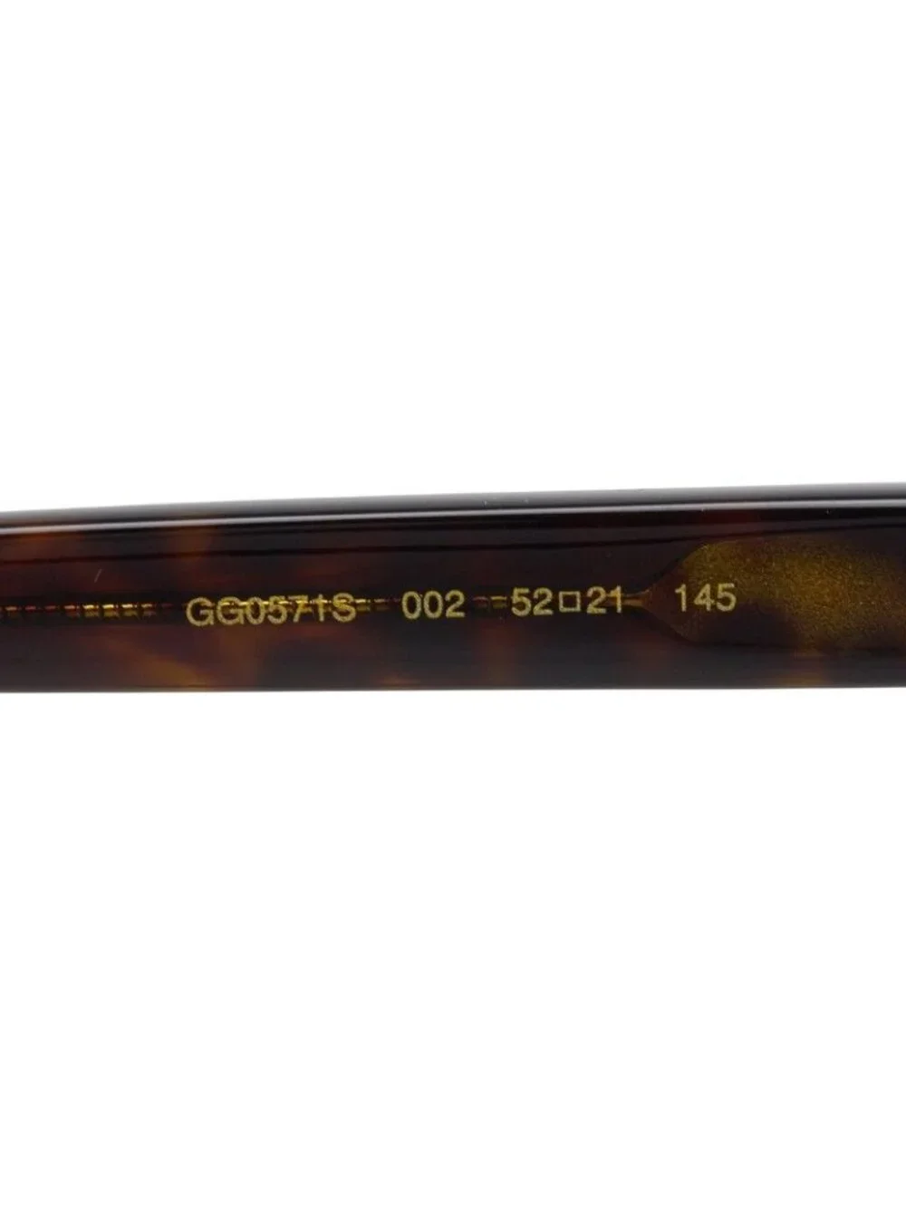Gucci Interlocking Wellington Sunglasses Brown Acetate Eyewear